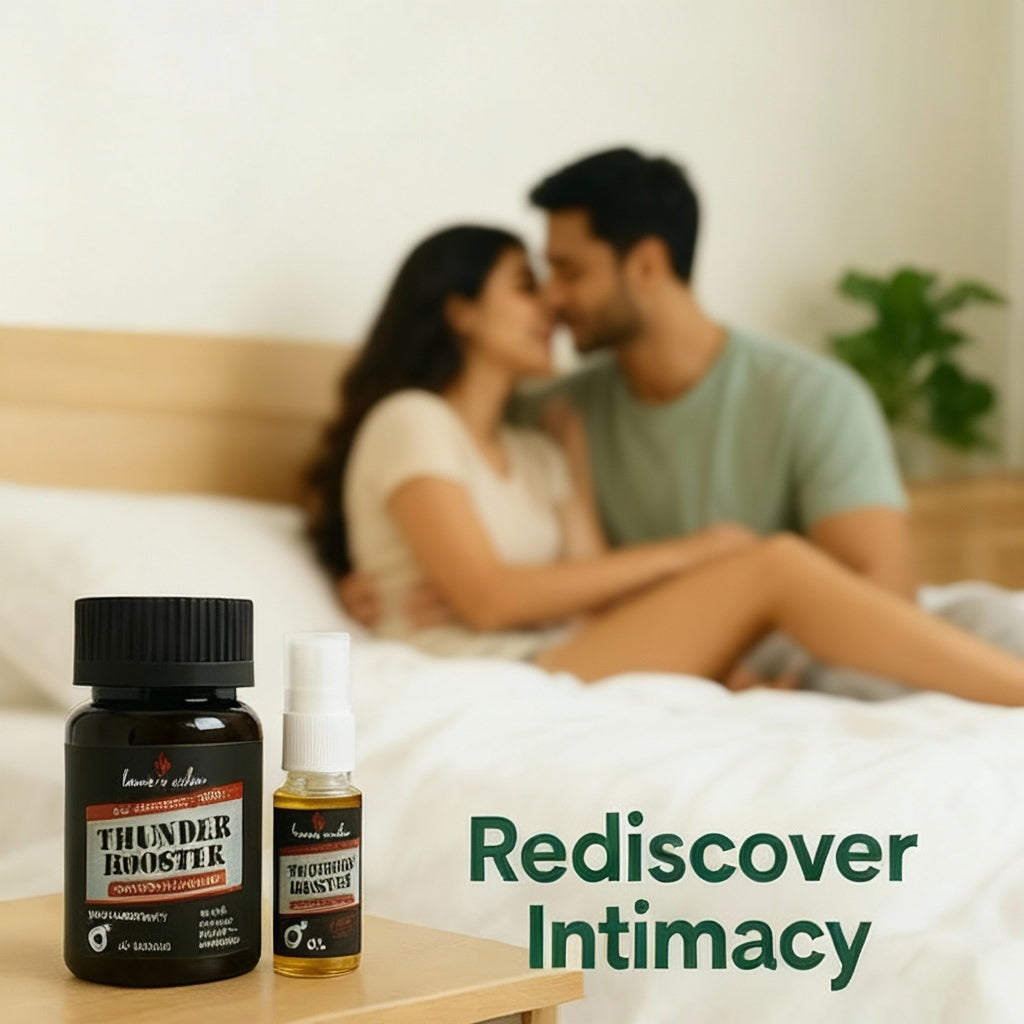 Kamavedic™ ThunderBooster Capsule and Oil (combo)